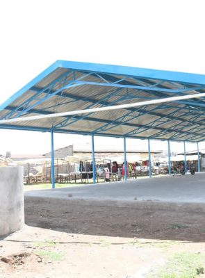 Gilgil Mtumba Market Receives New Market Shade for Improved Trading Conditions