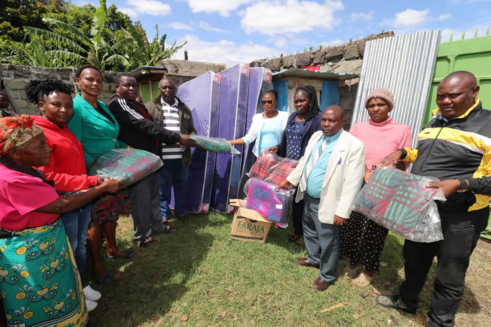 Nakuru County Extends Emergency Relief to Fire-Affected Family in Njoro Ward