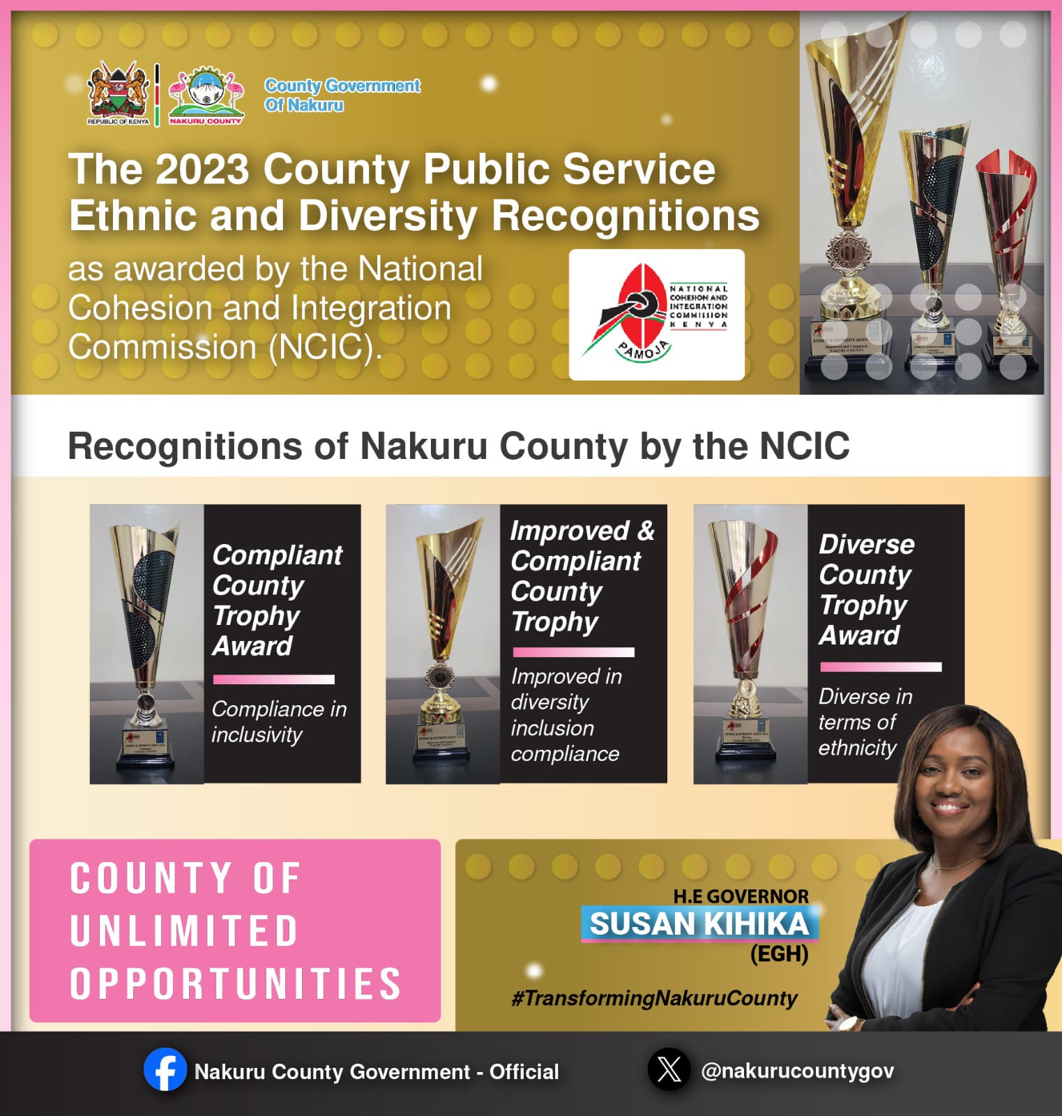 Nakuru County public Service Ethnic and Diversity Recognition